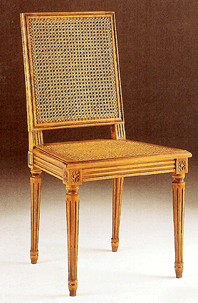 Chaise "Jacob" cannée