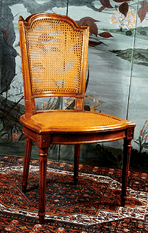 Chaise Louis XV Marie-Antoinette