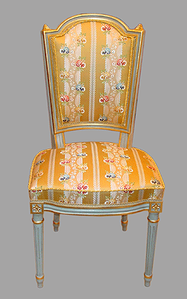 Chaise Louis XVI Marie-Antoinette à la reine