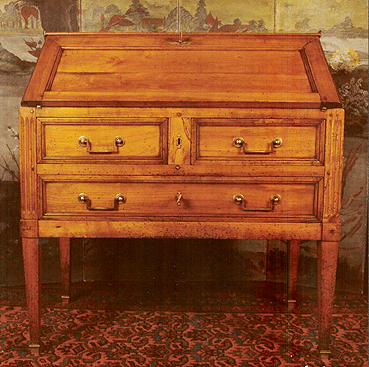 Bureau dos d'âne Directoire