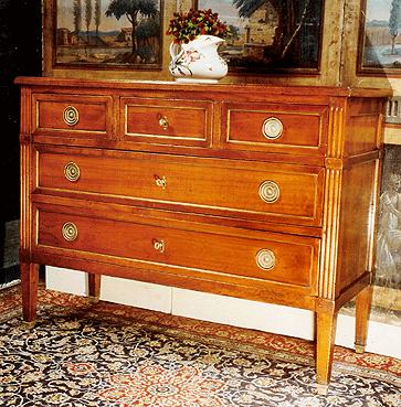 Commode Louis XVI - 5 tiroirs