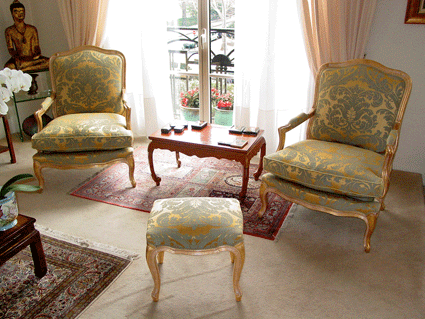 Fauteuils Louis XV